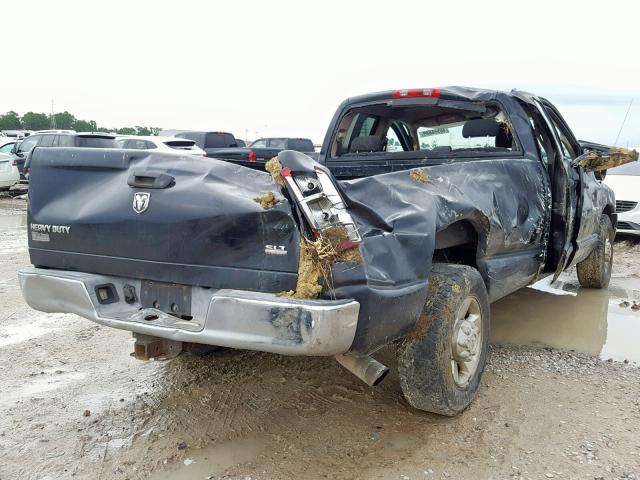 3D7KR28C85G851450 - 2005 DODGE RAM 2500 S 黑色 照片 4