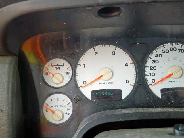 3D7KR28C85G851450 - 2005 DODGE RAM 2500 S 黑色 照片 8