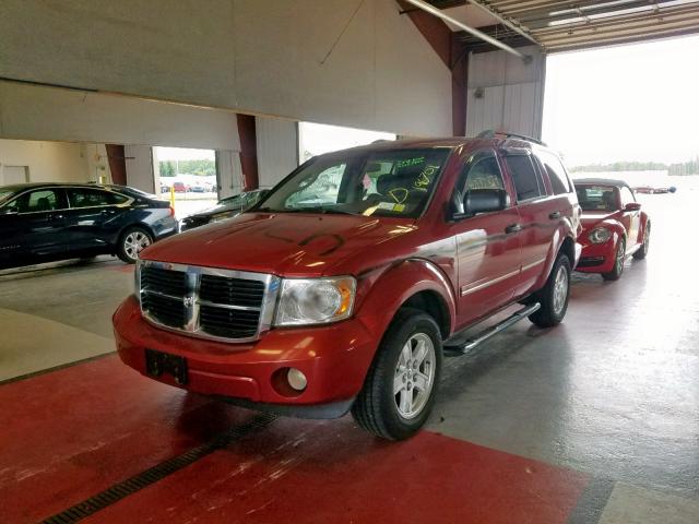 1D8HB48P49F715235 - 2009 DODGE DURANGO SL RED photo 2