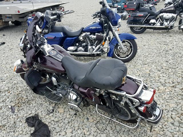 1HD1FCW175Y605516 - 2005 HARLEY-DAVIDSON FLHTCUI BLACK photo 3