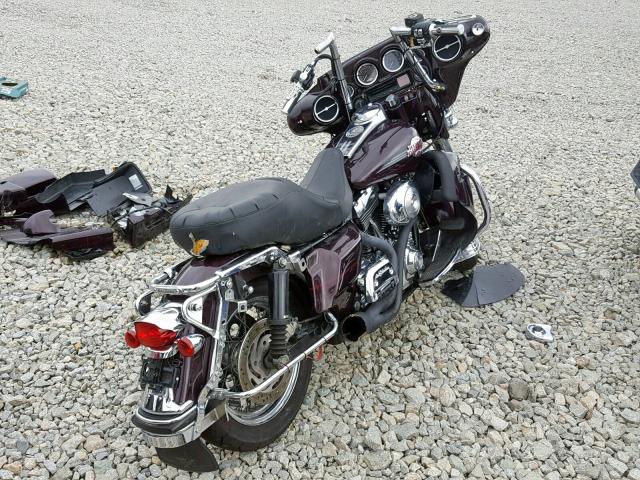 1HD1FCW175Y605516 - 2005 HARLEY-DAVIDSON FLHTCUI BLACK photo 4