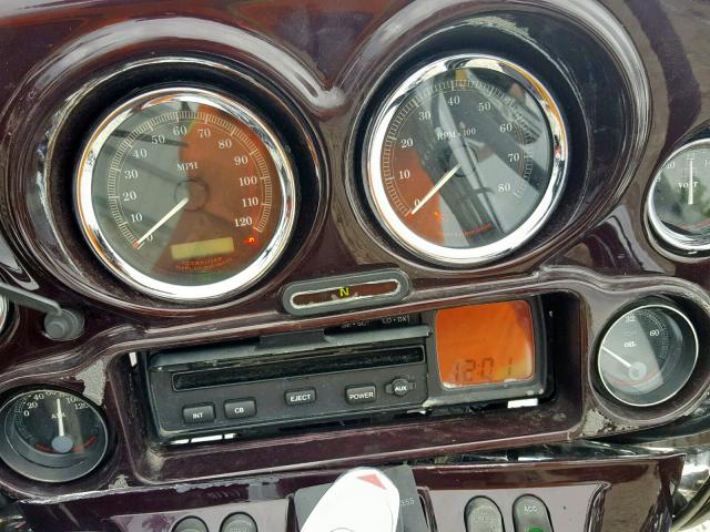 1HD1FCW175Y605516 - 2005 HARLEY-DAVIDSON FLHTCUI BLACK photo 8