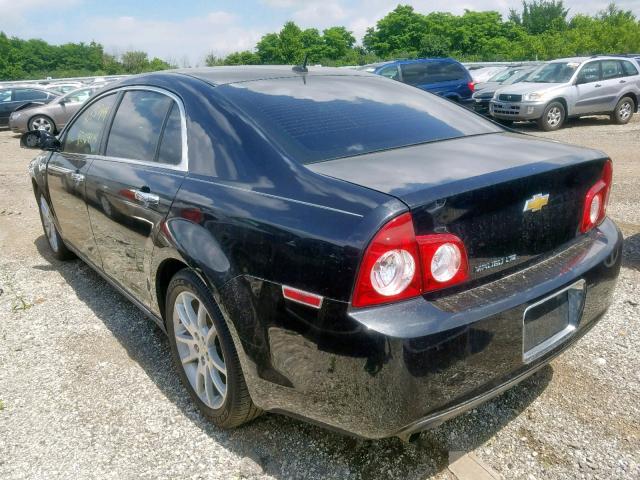 1G1ZE5EB2AF115416 - 2010 CHEVROLET MALIBU LTZ შავი ფოტო 3