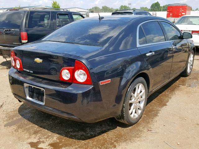 1G1ZE5EB2AF115416 - 2010 CHEVROLET MALIBU LTZ შავი ფოტო 4
