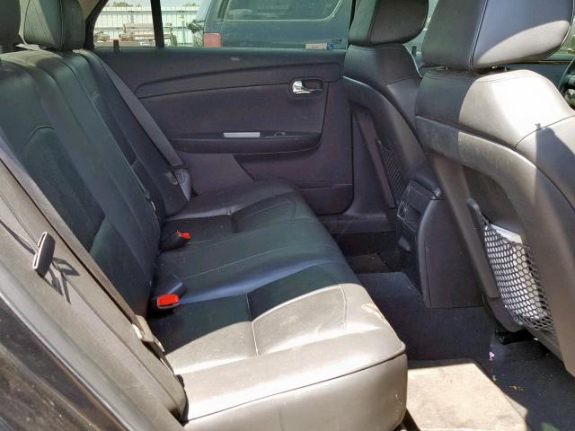 1G1ZE5EB2AF115416 - 2010 CHEVROLET MALIBU LTZ შავი ფოტო 6
