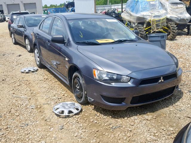 JA32U1FU9AU009091 - 2010 MITSUBISHI LANCER DE GRAY photo 1