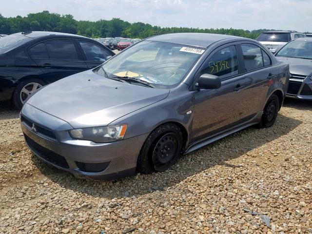 JA32U1FU9AU009091 - 2010 MITSUBISHI LANCER DE GRAY photo 2