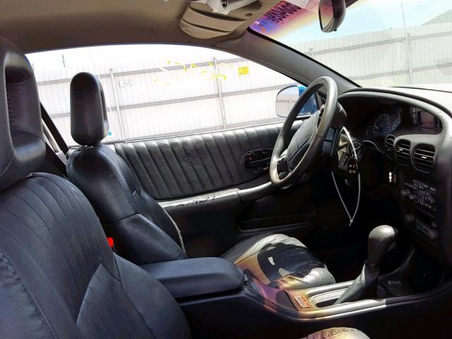 1G2WP1215WF309300 - 1998 PONTIAC GRAND PRIX BLUE photo 5