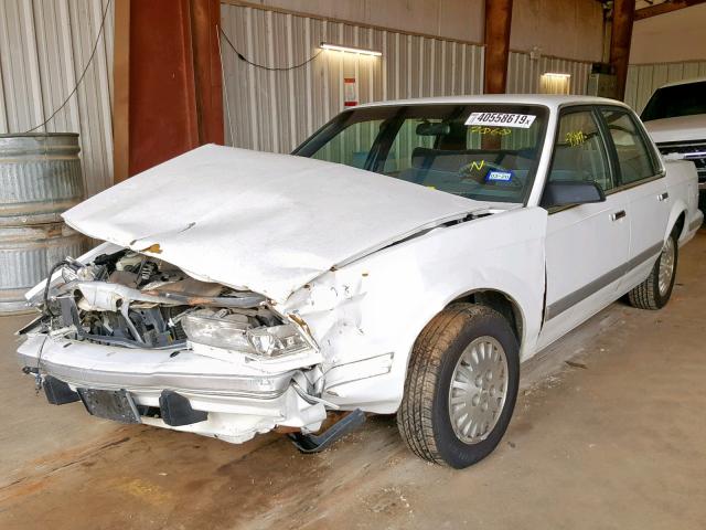 1G4AG55M8R6487060 - 1994 BUICK CENTURY SP WHITE photo 2