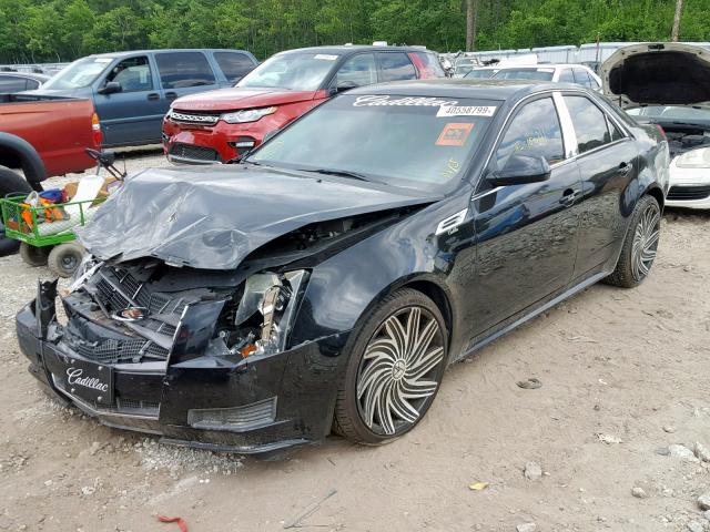 1G6DG5EG2A0148347 - 2010 CADILLAC CTS LUXURY BLACK photo 2