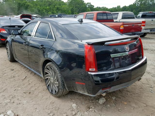 1G6DG5EG2A0148347 - 2010 CADILLAC CTS LUXURY BLACK photo 3