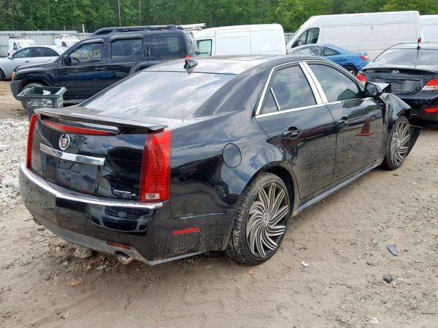 1G6DG5EG2A0148347 - 2010 CADILLAC CTS LUXURY BLACK photo 4