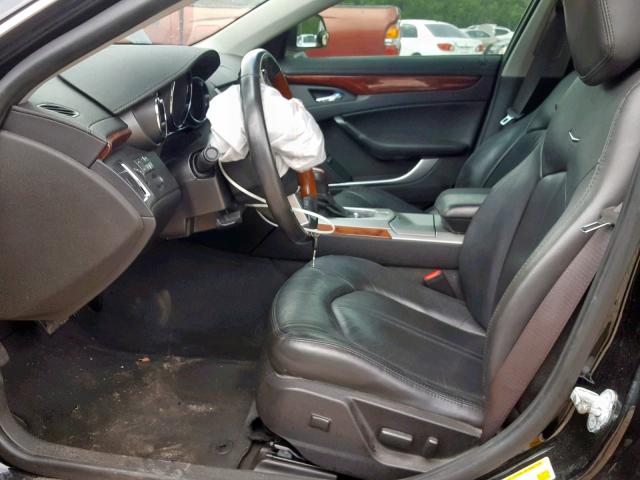 1G6DG5EG2A0148347 - 2010 CADILLAC CTS LUXURY BLACK photo 5