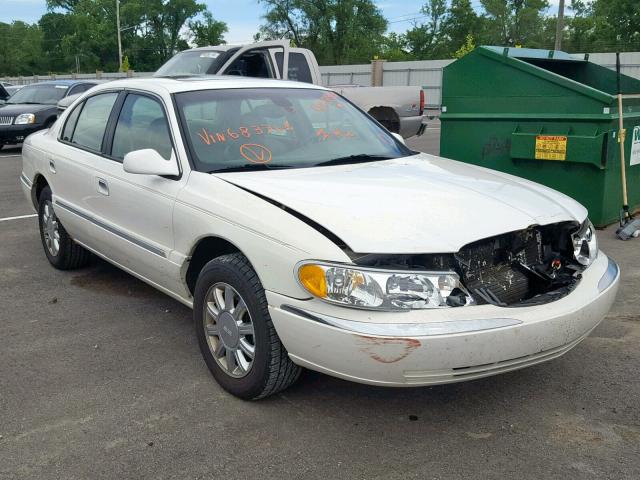 1LNHM97VX2Y683368 - 2002 LINCOLN CONTINENTA WHITE photo 1