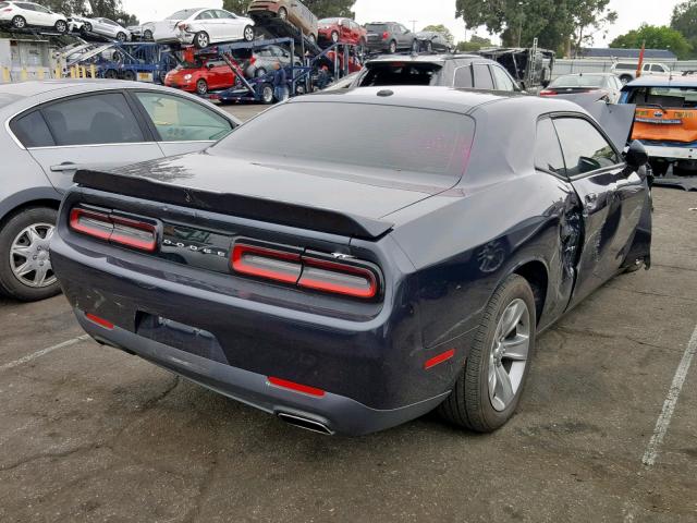 2C3CDZAG7JH111485 - 2018 DODGE CHALLENGER BLUE photo 4