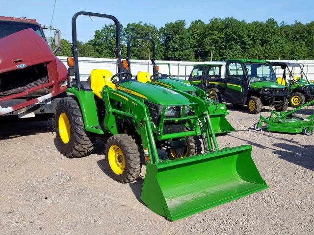 1P0300EXJJX062764 - 2018 JOHN DEERE 3025E GREEN photo 1