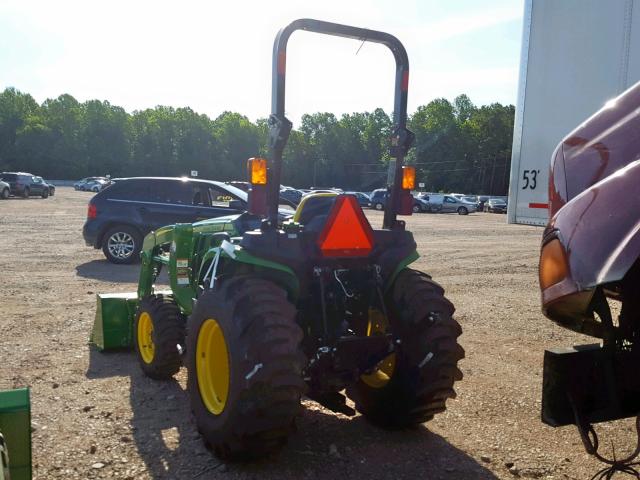 1P0300EXJJX062764 - 2018 JOHN DEERE 3025E GREEN photo 3