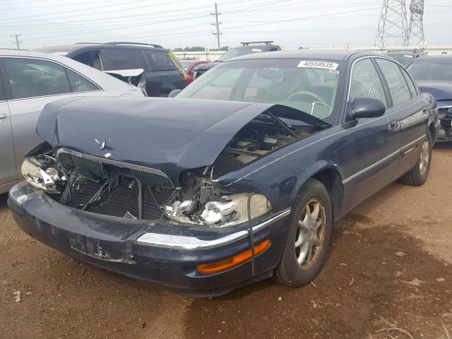 1G4CW52K4Y4164052 - 2000 BUICK PARK AVENU BLUE photo 2