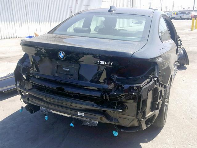 WBA2F9C56HV664446 - 2017 BMW 230I BLACK photo 4