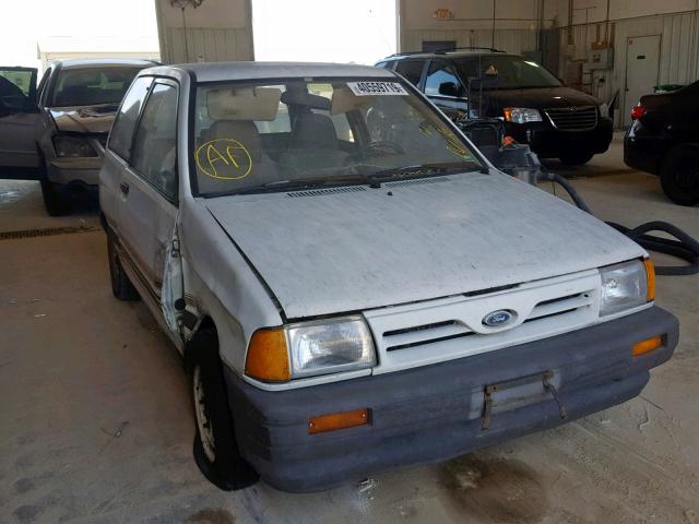 KNJPT06H0L6133228 - 1990 FORD FESTIVA L WHITE photo 1