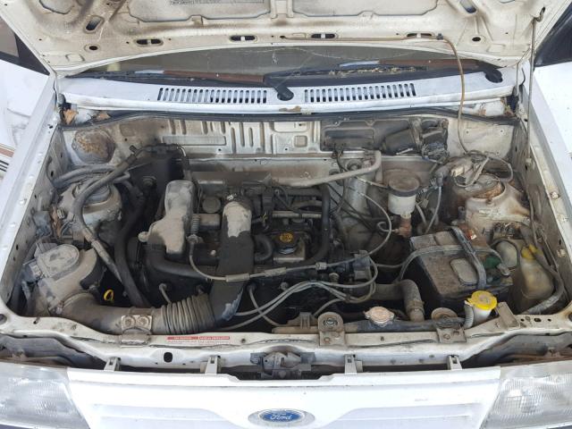 KNJPT06H0L6133228 - 1990 FORD FESTIVA L WHITE photo 7