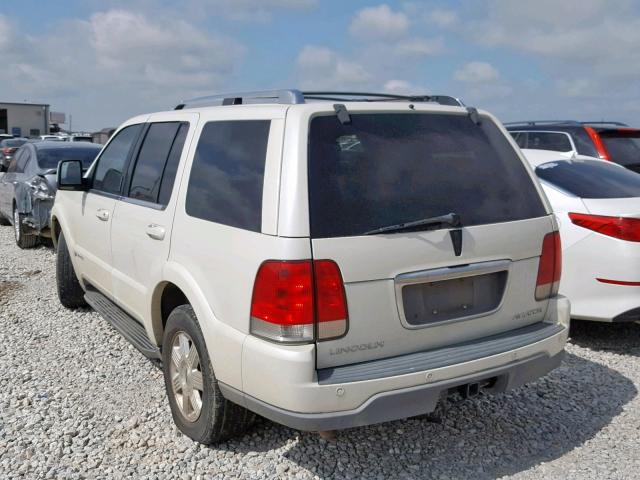 5LMEU78H83ZJ14477 - 2003 LINCOLN AVIATOR 米色 照片 3
