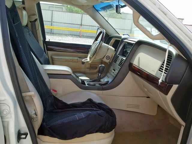 5LMEU78H83ZJ14477 - 2003 LINCOLN AVIATOR 米色 照片 5