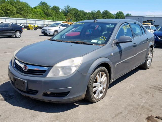 1G8ZS57N88F266434 - 2008 SATURN AURA XE GRAY photo 2