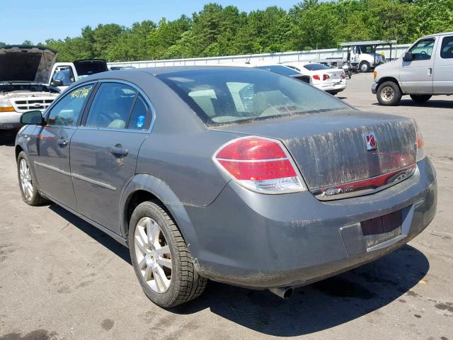 1G8ZS57N88F266434 - 2008 SATURN AURA XE GRAY photo 3