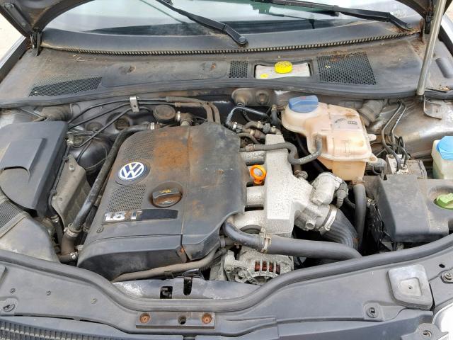 WVWPD63B13P282356 - 2003 VOLKSWAGEN PASSAT GLS GRAY photo 7