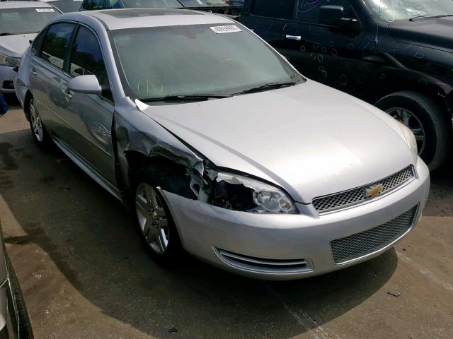 2G1WB5E37E1130883 - 2014 CHEVROLET IMPALA LIM SILVER photo 1