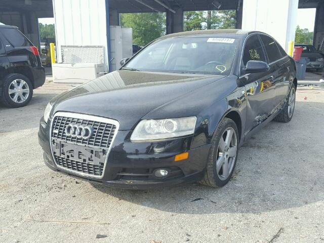 WAUAH74F78N054055 - 2008 AUDI A6 3.2 BLACK photo 2