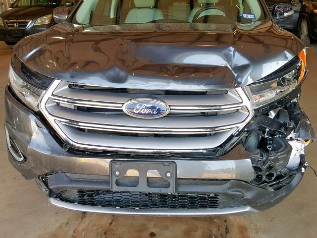 2FMPK3K87JBC31695 - 2018 FORD EDGE TITAN CHARCOAL photo 7