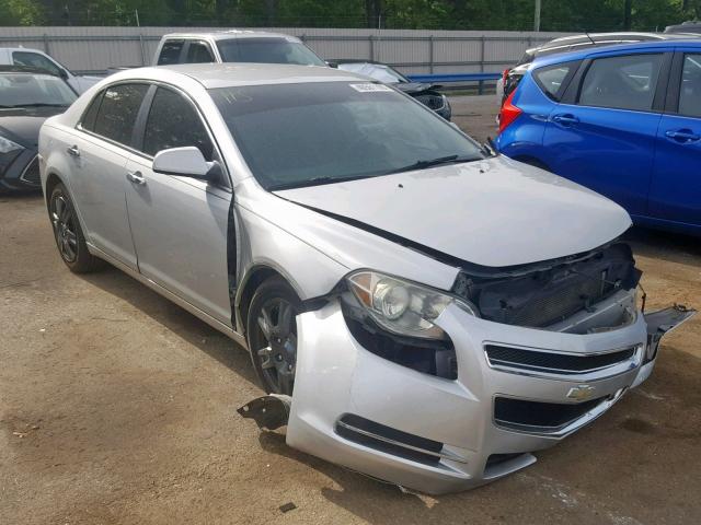 1G1ZC5E08AF211622 - 2010 CHEVROLET MALIBU 1LT SILVER photo 1