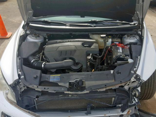 1G1ZC5E08AF211622 - 2010 CHEVROLET MALIBU 1LT SILVER photo 7