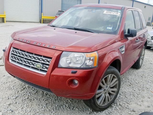 SALFR2BN9AH190977 - 2010 LAND ROVER LR2 HSE MAROON photo 2