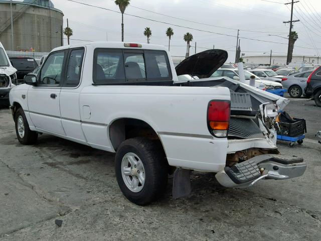 4F4CR16X3RTM75934 - 1994 MAZDA B4000 CAB WHITE photo 3