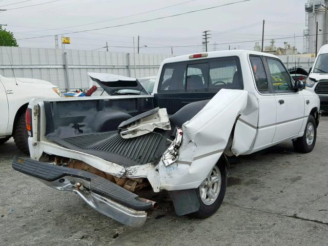 4F4CR16X3RTM75934 - 1994 MAZDA B4000 CAB WHITE photo 4