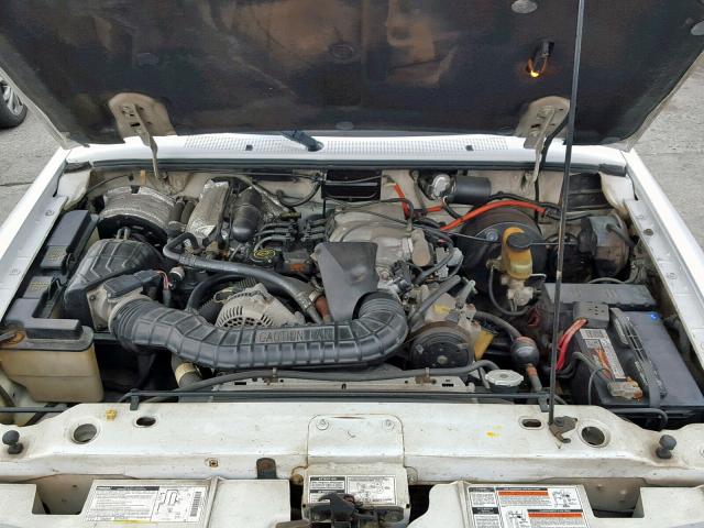 4F4CR16X3RTM75934 - 1994 MAZDA B4000 CAB WHITE photo 7