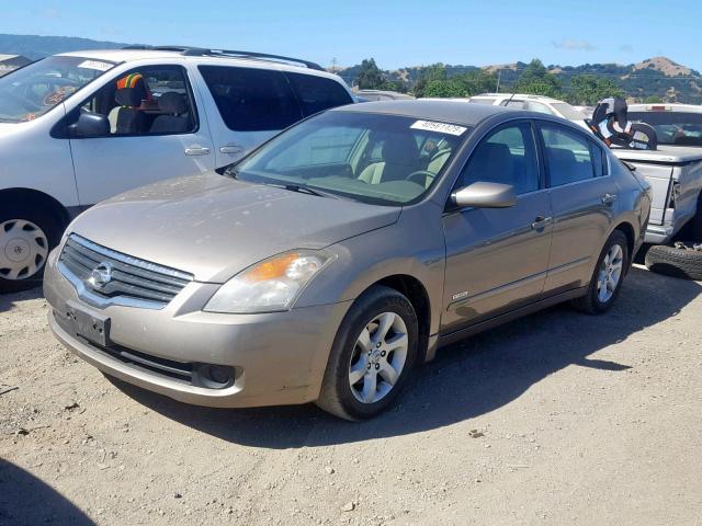 1N4CL21E48C190735 - 2008 NISSAN ALTIMA HYB GOLD photo 2