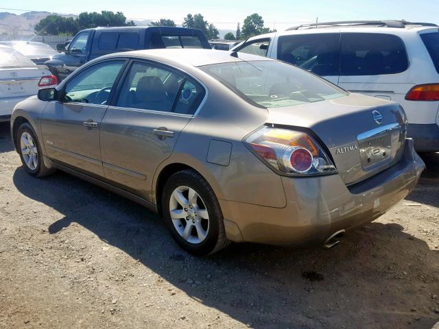 1N4CL21E48C190735 - 2008 NISSAN ALTIMA HYB GOLD photo 3