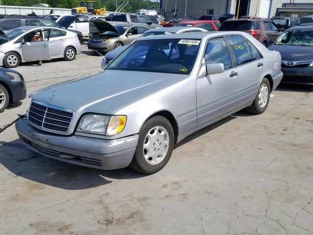 WDBGA32E4SA226799 - 1995 MERCEDES-BENZ S 320W SILVER photo 2