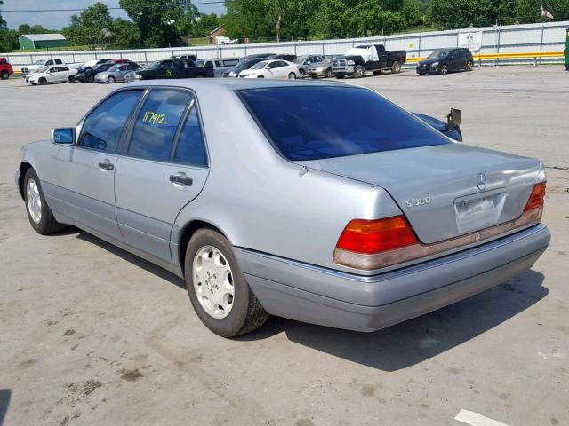 WDBGA32E4SA226799 - 1995 MERCEDES-BENZ S 320W SILVER photo 3