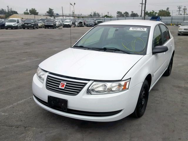 1G8AJ55F77Z122589 - 2007 SATURN ION LEVEL WHITE photo 2