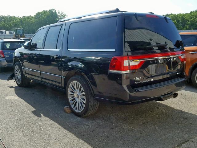 5LMJJ3JT0FEJ08747 - 2015 LINCOLN NAVIGATOR BLACK photo 3