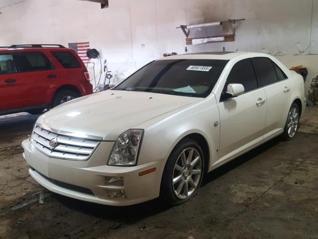 1G6DW677870128859 - 2007 CADILLAC STS WHITE photo 2