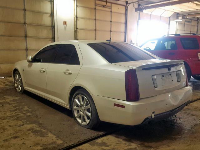 1G6DW677870128859 - 2007 CADILLAC STS WHITE photo 3