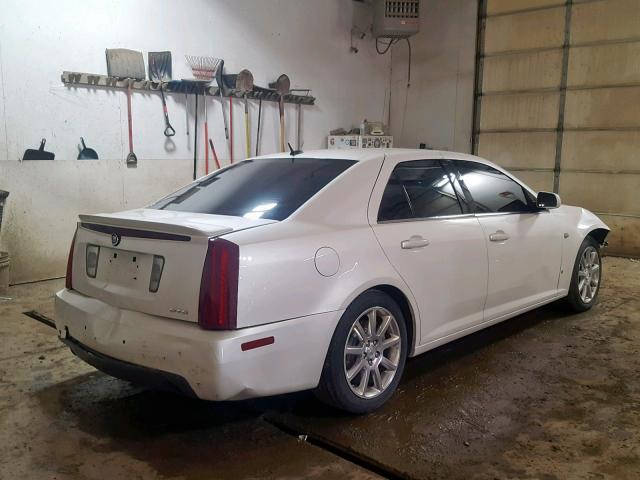 1G6DW677870128859 - 2007 CADILLAC STS WHITE photo 4
