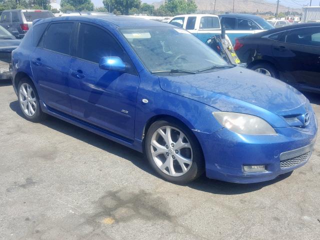 JM1BK344371733214 - 2007 MAZDA 3 HATCHBAC BLUE photo 1