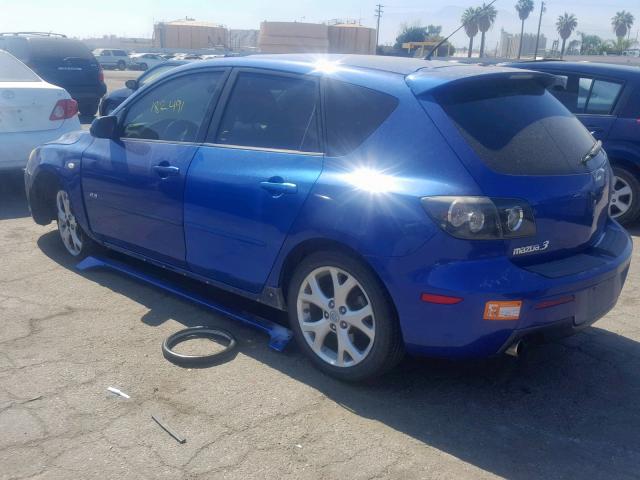 JM1BK344371733214 - 2007 MAZDA 3 HATCHBAC BLUE photo 3